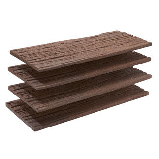 Recycled Stepping Stones, set of 4 Lighter than real stones. More durable than wood.