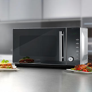 2-in-1 Inverter Microwave MIG25 CERAMIC Premium combination microwave with modern inverter technology, ceramic reflector base and grill. At a very good price.