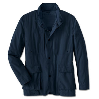 City/Leisure Jacket “Dressy Protection” Waterproof. Windproof. Breathable. And easy to care for.