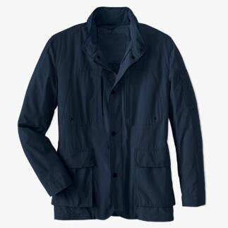 City/Leisure Jacket “Dressy Protection” Waterproof. Windproof. Breathable. And easy to care for.