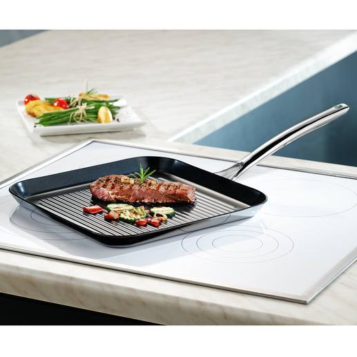 Vulcano Ceramic Grill Pan | 3-year product guarantee