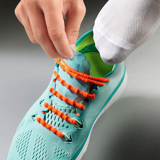 Xtenex Lacing System Take your shoes on and off without having to tie your laces. Successfully tested by professional athletes.