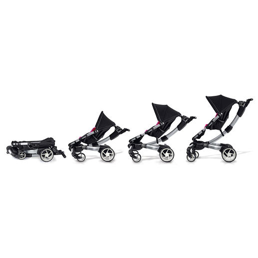 From a 97 x 50 x 53cm (38” x 20” x 21”) large package to a full-sized stroller within 5 seconds. From a 97 x 50 x 53cm (38” x 20” x 21”) large package to a full-sized stroller within 5 seconds.
