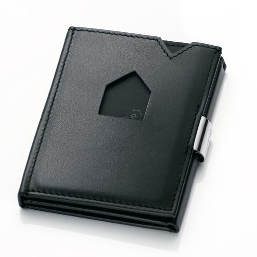 Exentri® Smart Wallet Instant access to your most used cards. Fits comfortably in the pocket of your trousers or jacket.