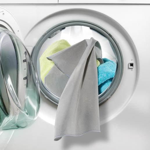 Active silver eliminates up to 99.9% of bacteria on your laundry.