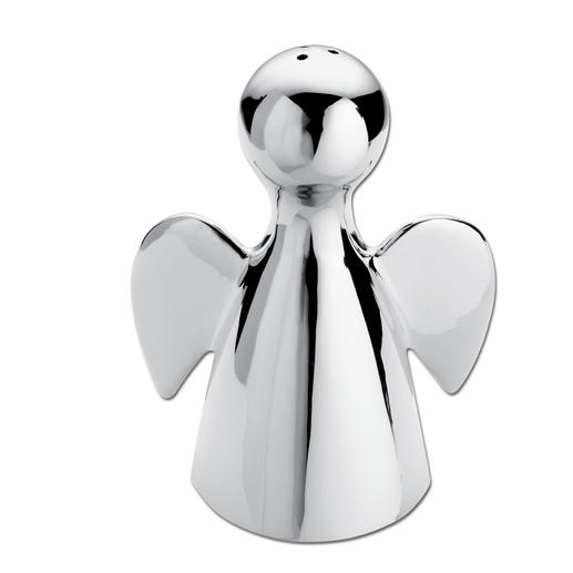 Salt Shaker “Angelo” or Pepper Shaker “Diabolo” Sprinkle the right amount of spice, with a pinch of wit. From German designer Philippi.