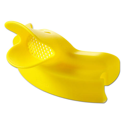 The integrated colander is ideal for draining pasta, potatoes, vegetables etc.