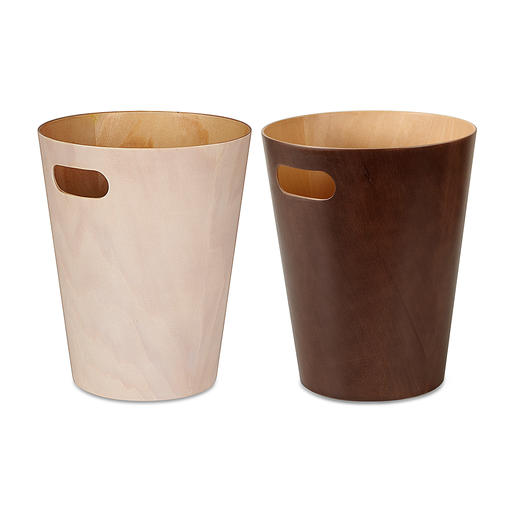 Waste Paper Bin “Woodrow” Timelessly elegant, simple design. Much more beautiful than plastic or cold metal.