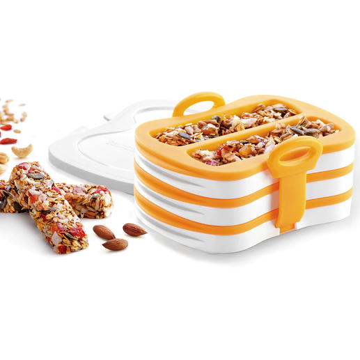 Muesli Bar Mould With these silicone moulds, you are able to achieve a perfect muesli bar.