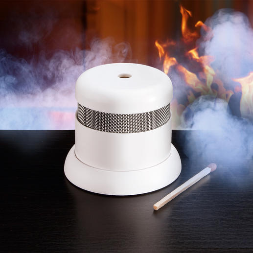 Smoke or Heat Detector Invisible ‘10 years’ Runs 10 years on one battery. Miniature life-saving technology.