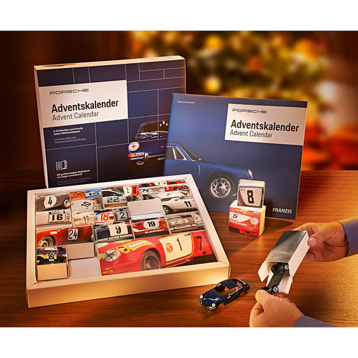 Advent Calendar Kit Porsche 911 Daily pleasure: It will bring you closer to your dream car in 24 steps.