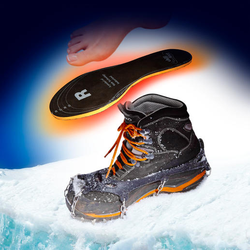 chili-feet Warming Insole, One Pair Turns kinetic energy into heat with each step. Swiss quality product.