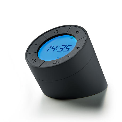 Alarm Clock “Edge” Stylish alarm clock and dimmable night or mood lighting all in one.