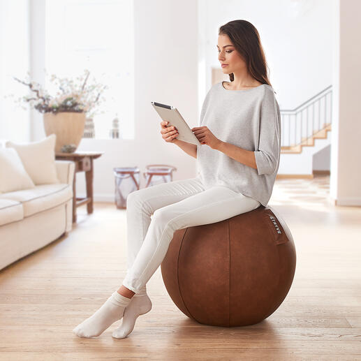 Designer Sitting Ball Healthy sitting can be this stylish.