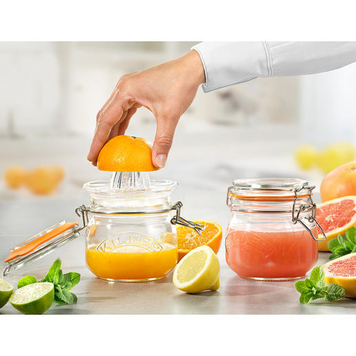 Citrus Juicer With Storage Jar Much more practical (and beautiful): The citrus juicer with storage jar.