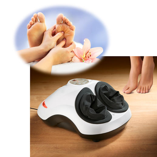 Foot Reflex Zone Massager Therapy for stressed feet. Practical to keep beside you. You can even use it at your desk.
