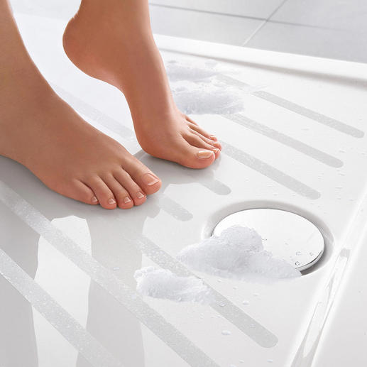 Satho® Non Slip Strips, Set of 10 For showers and baths. Self-adhesive. Practically invisible.