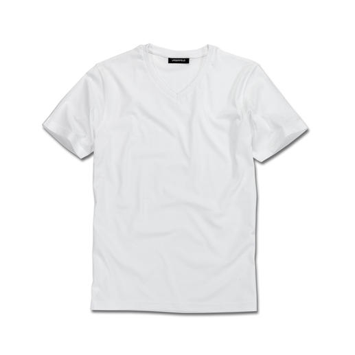 Karl Lagerfeld Basic Tops, Pack Of Two The ideal basic top: Simply black or white. Slim cut. By Karl Lagerfeld.