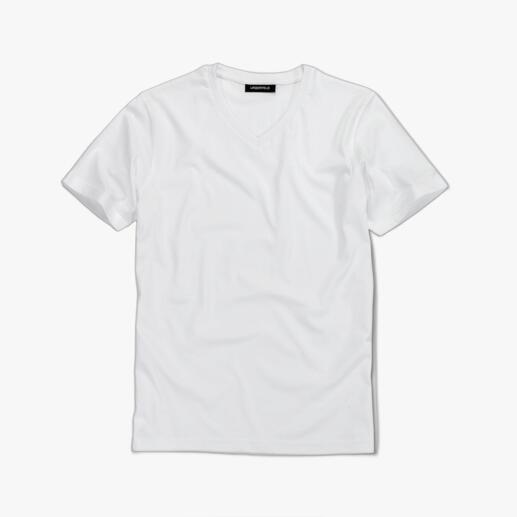 Karl Lagerfeld Basic Tops, Pack Of Two The ideal basic top: Simply black or white. Slim cut. By Karl Lagerfeld.
