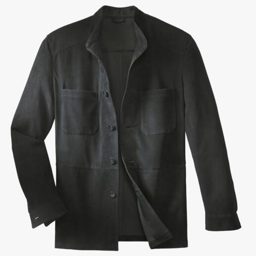 Reindeer Calf Leather Jacket A solid leather jacket – as light as a shirt.