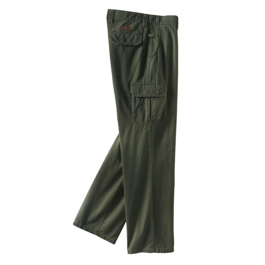 Pima Cotton All-Weather Cargos Rare functional pima cotton fabric: Protects from the wind, rain and cold.