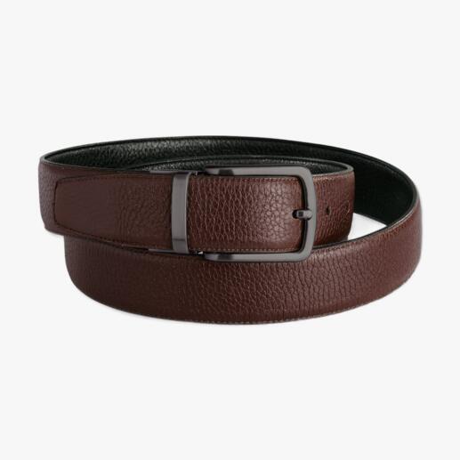 Possum® Elastic Reversible Belt The stretchy reversible buckskin belt with 2" of additional comfort. Handmade in Spain.