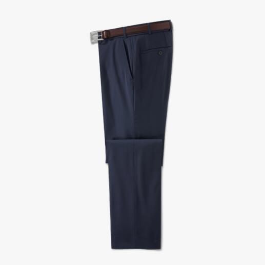 Washable Virgin Wool Trousers The ideal business trousers for the summer. Made of super 110 virgin wool. Cool. Comfortable. And washable.