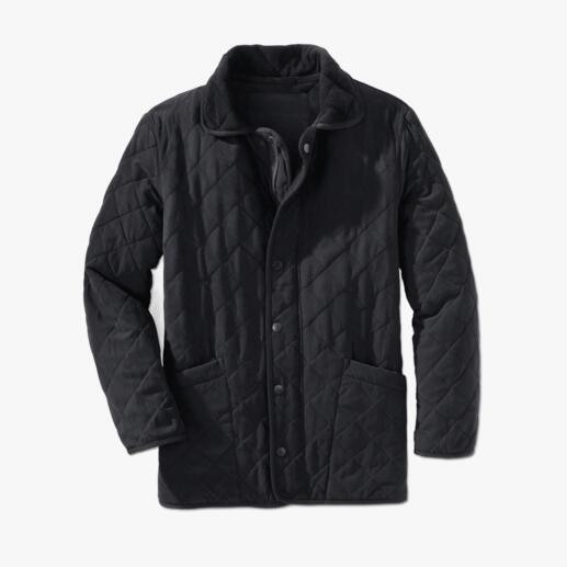 Four Seasons Quilted Jacket Velvety fabric. Fleece lining. Versatile, elegant and even machine washable.