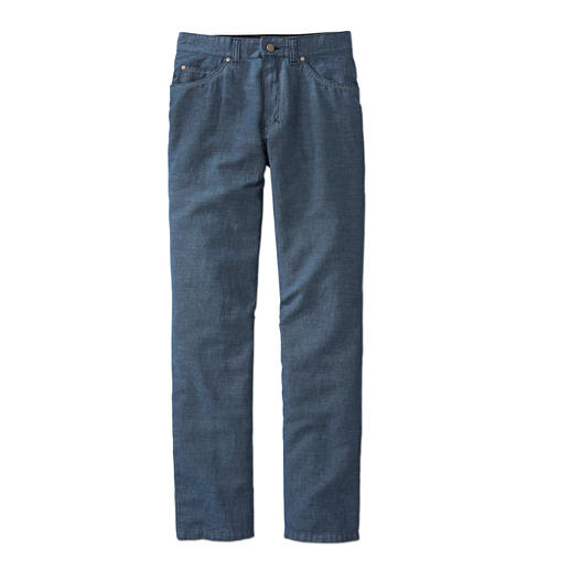 Linen/Cotton Five-Pocket Trousers Linen/Cotton Five-Pocket Trousers