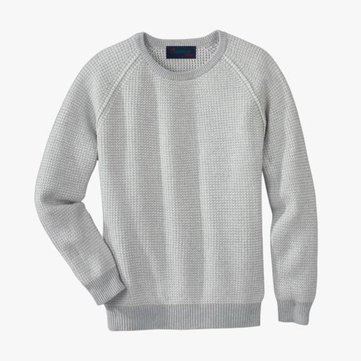 Carbery Patent Knit Pullover Textured patent stitch knitwear – ­unusually lightweight and airy. By Carbery.