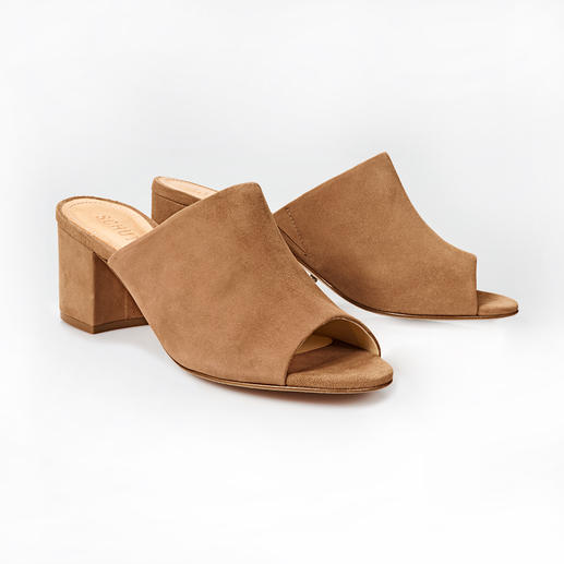 Schutz Mules The classic mule is back: More elegant and comfortable than ever. And at a wallet-friendly price.