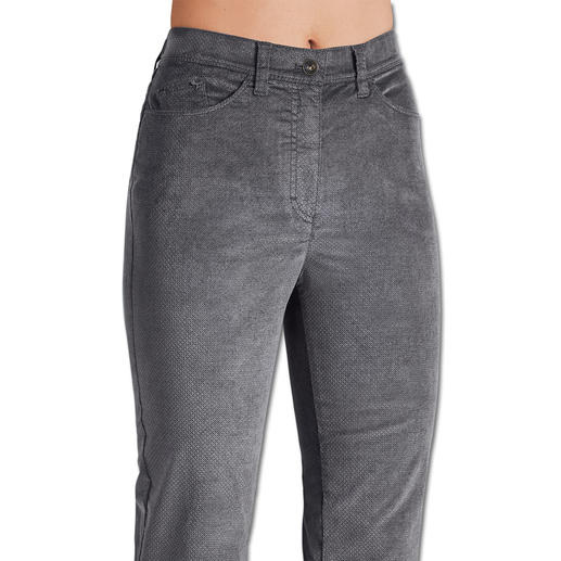 RAPHAELA-BY-BRAX Magic Waistband Velvet Trousers RAPHAELA-BY-BRAX Magic Waistband Velvet Trousers