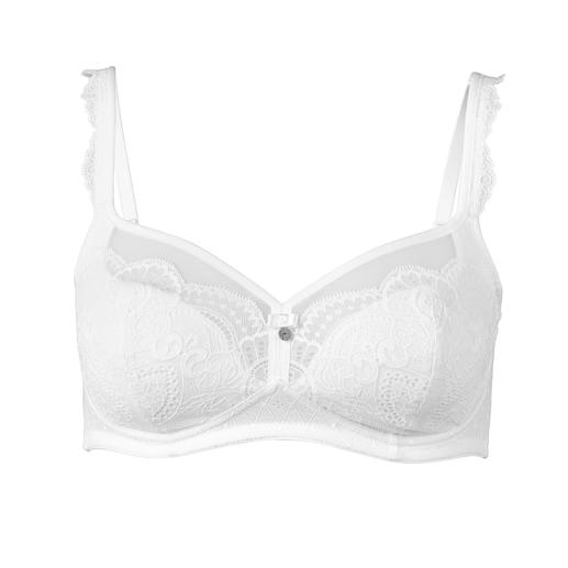 Soft Bra, White Soft Bra, White