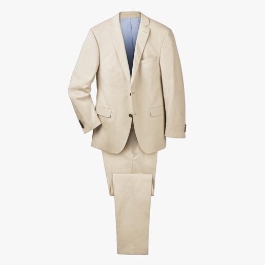 Carl Gross Cotton Suit “Ceramica” The ideal suit for business and travelling, in summery cotton that barely creases. By Carl Gross.