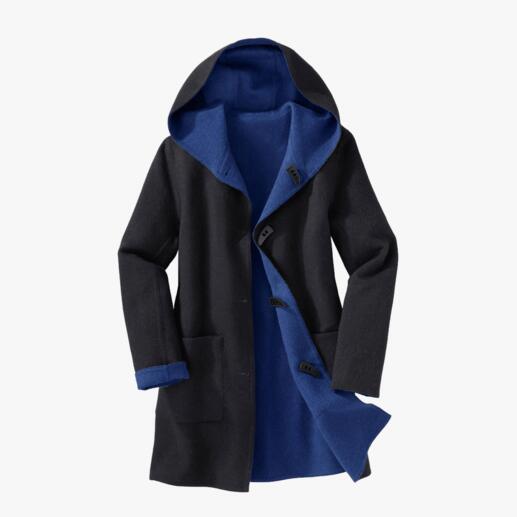 Alpaca Double Face Duffel Coat The classic duffel coat. But fashionably soft and lightweight. And even reversible.