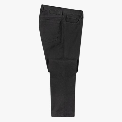 Hiltl Textured Trousers Comfortable like jersey but much stronger and more robust. The slim 5-pocket trousers made of Italian 3D-fabric