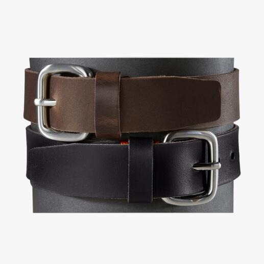 Ludwig Schröder Jeans Belt Thanks to traditional pit tanning almost indestructible. By Ludwig Schröder, leather goods since 1825.