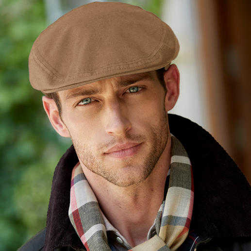 Herman rain flat cap waxed cotton Herman rain flat cap waxed cotton