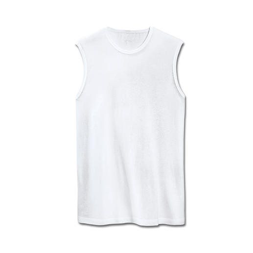 Round neck clearance sleeveless t shirt