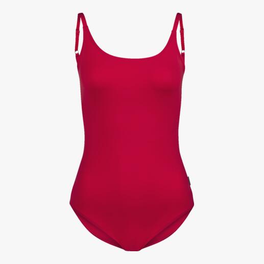 Anita Red Swimsuit The perfect basic swimsuit that suits every figure type. Clean cut and on-trend. With a seductive touch.
