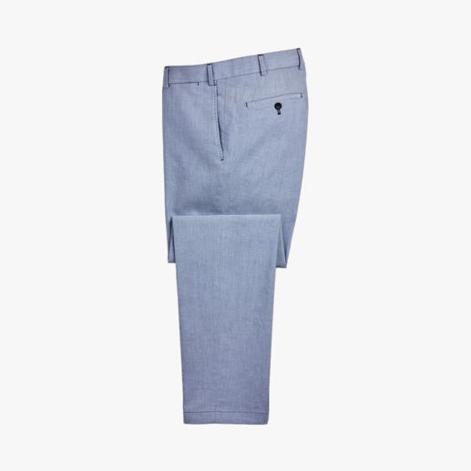Hiltl Oxford Trousers Oxford weave: A popular classic as a shirt. Unfortunately, hard to find as trousers. Pleasantly airy, soft.