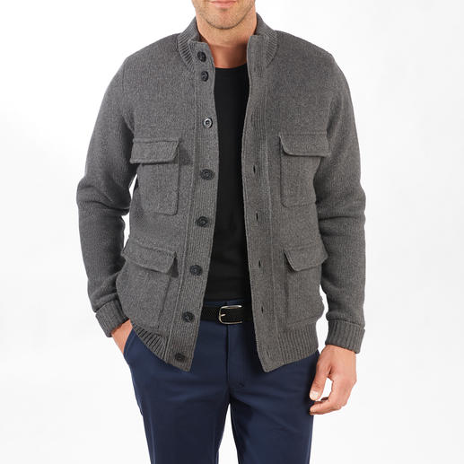 Alan Paine Knitted Outdoor Cardigan Alan Paine Knitted Outdoor Cardigan