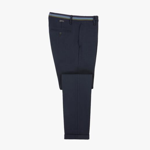 Alberto Jersey Business Trousers Sophisticated cloth look. On-trend slim fit. And the comfort of leisurewear. By Alberto.