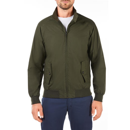 Porthleven Mens Waxed Harrington Jacket