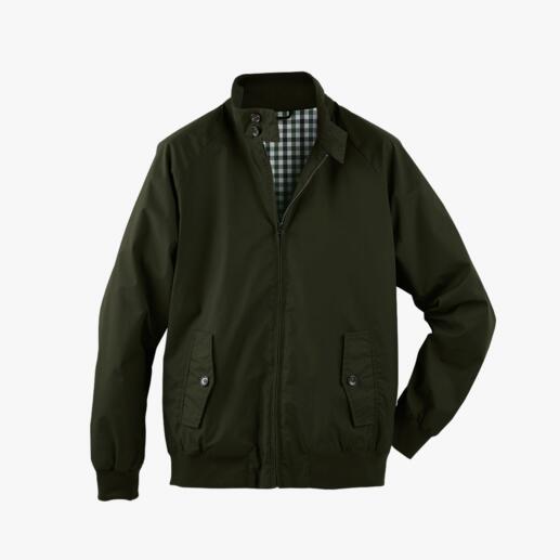 Harrington Waxed Jacket Cult classic Harrington jacket – now made of weatherproof waxed cotton.