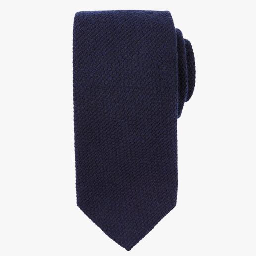 Blick Cashmere/Silk Tie Knitted wool look made of cashmere and silk. Classic pointed shape.