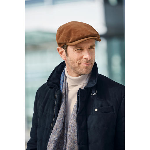 Kangol® suede flat cap Kangol® suede flat cap