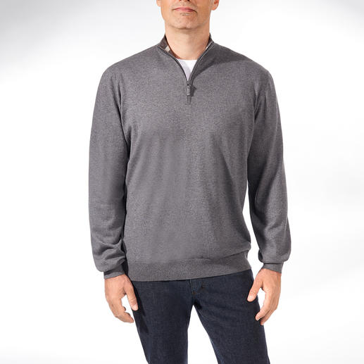 Alan Paine Year-round Zip-neck Pullover Alan Paine Year-round Zip-neck Pullover