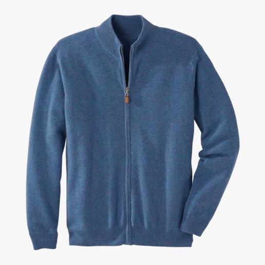 Cashmere Sweat Jacket Simple look, superior comfort. The classic sweat jacket. In sumptuous Mongolian 2-ply cashmere.