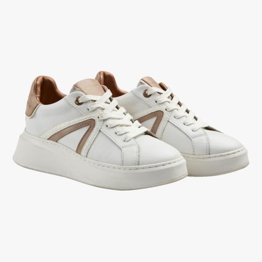 Alexander Smith Sneaker White/Nude Premium sneakers with high-class design and materials – at a very affordable price.